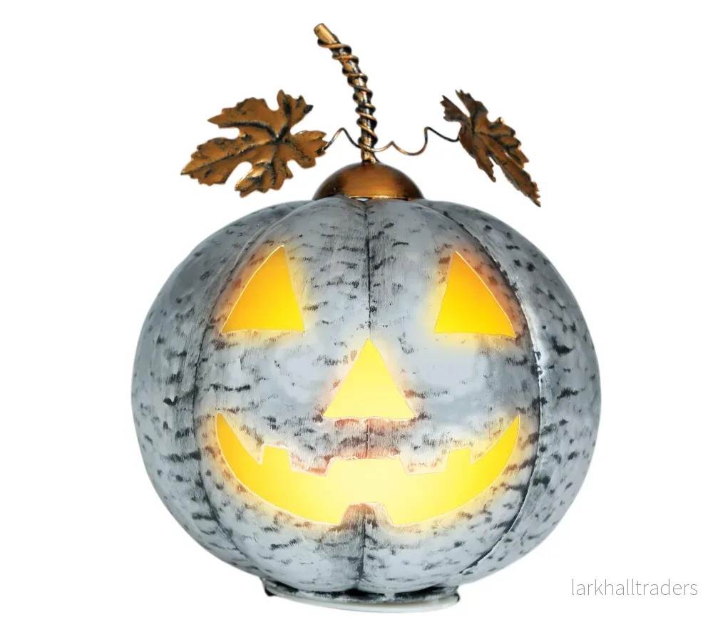 Pumpa, metallic silver 16 cm Pumpa, metallic silver 16 cm