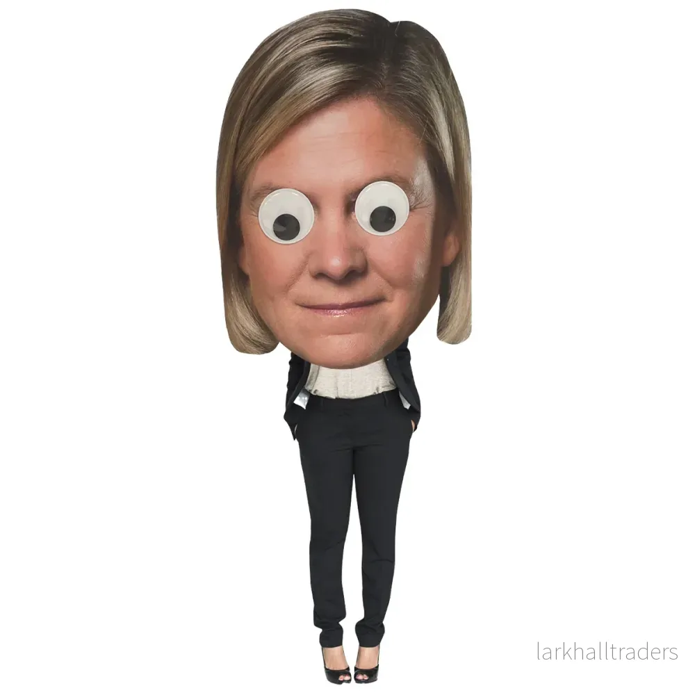 Pappmask jumbo, Magdalena Andersson - Bild 2