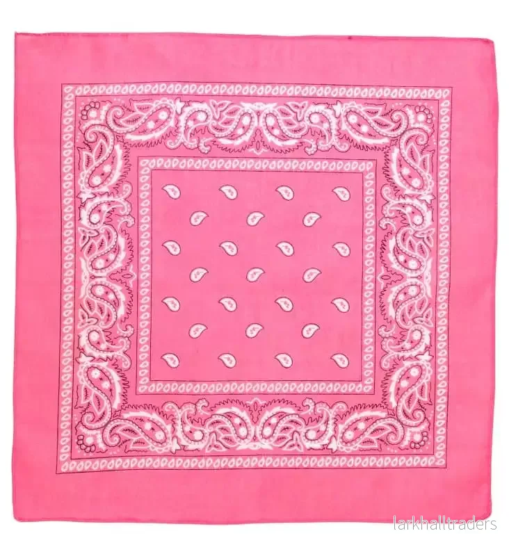 Bandana, rosa 55x55 cm - Bild 2