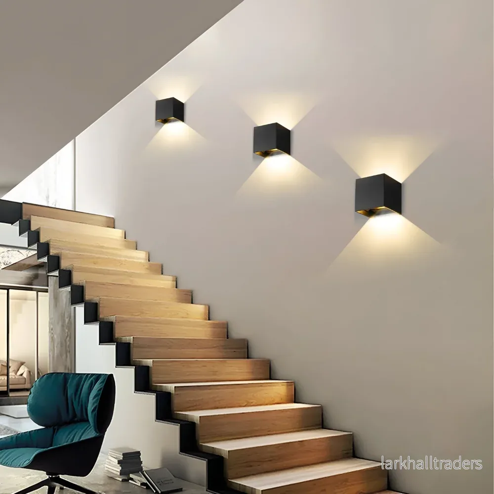 ArctiGlow – Modern Nordisk LED Vägglampa i Aluminium & Akryl - Bild 3