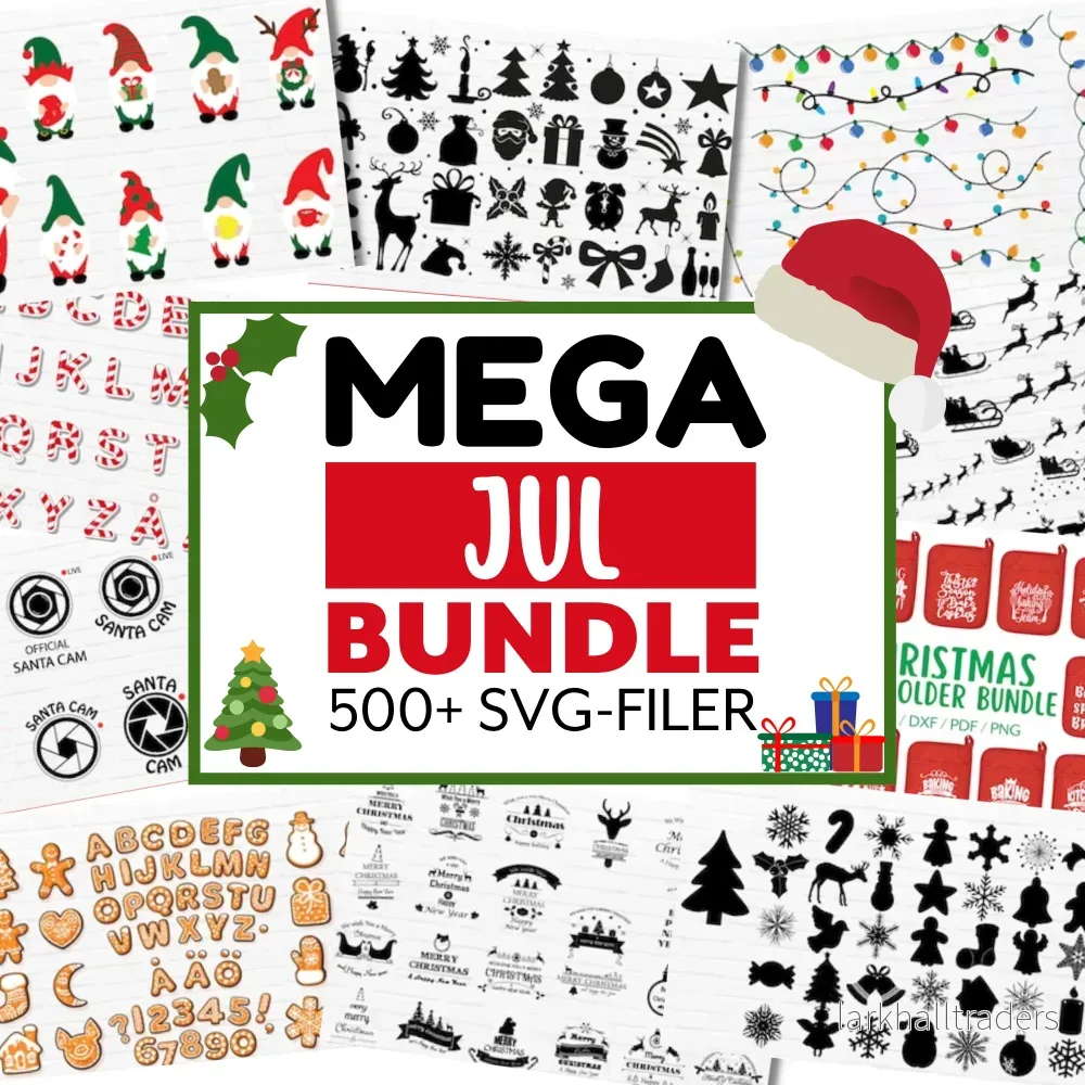 500 st Jul Skärfiler 500 st Jul Skärfiler