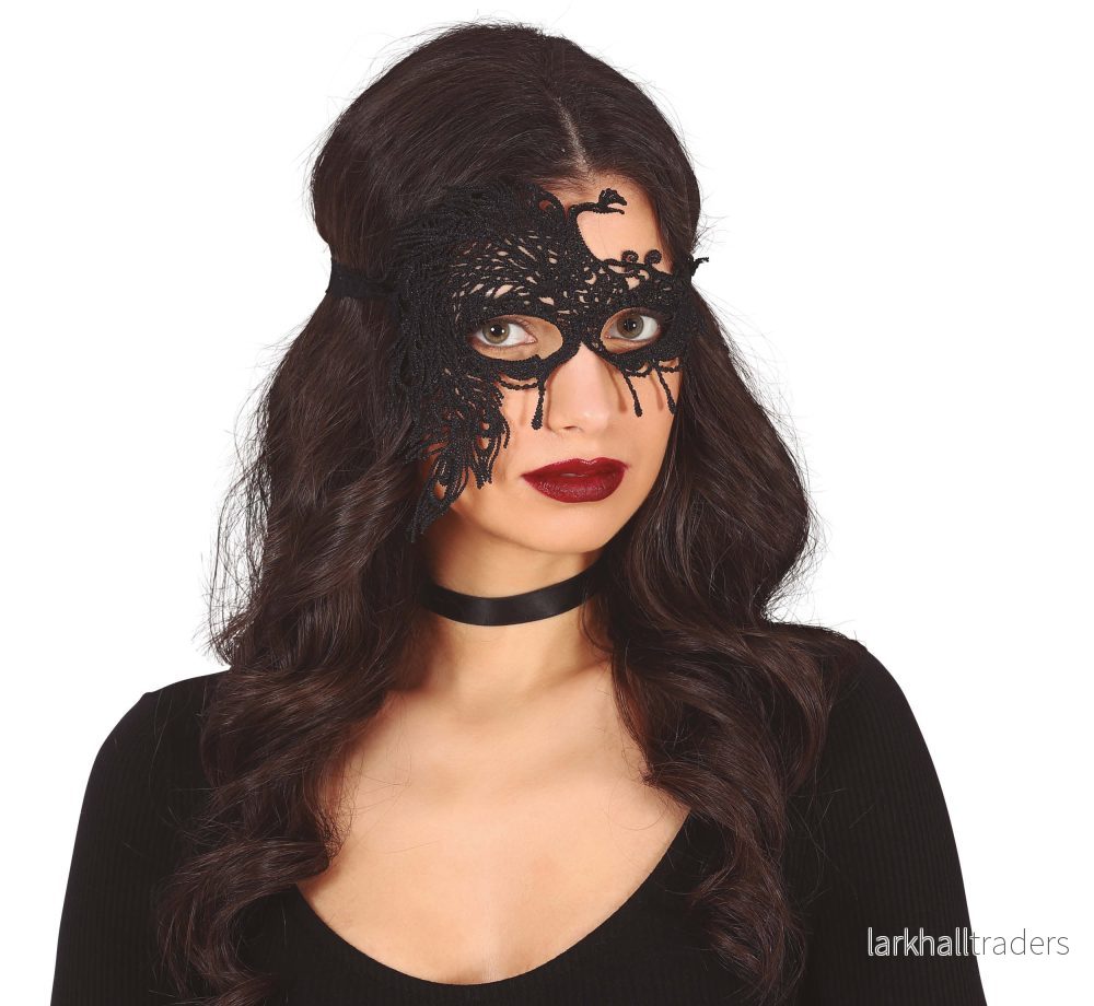 Ögonmask, Black lace 1