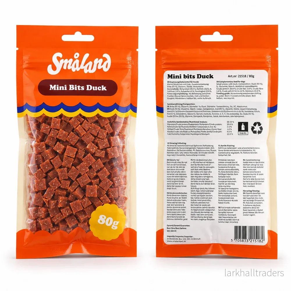 Småland Bacon Sizzler 60g (Hundgodis av kyckling) - Bild 3
