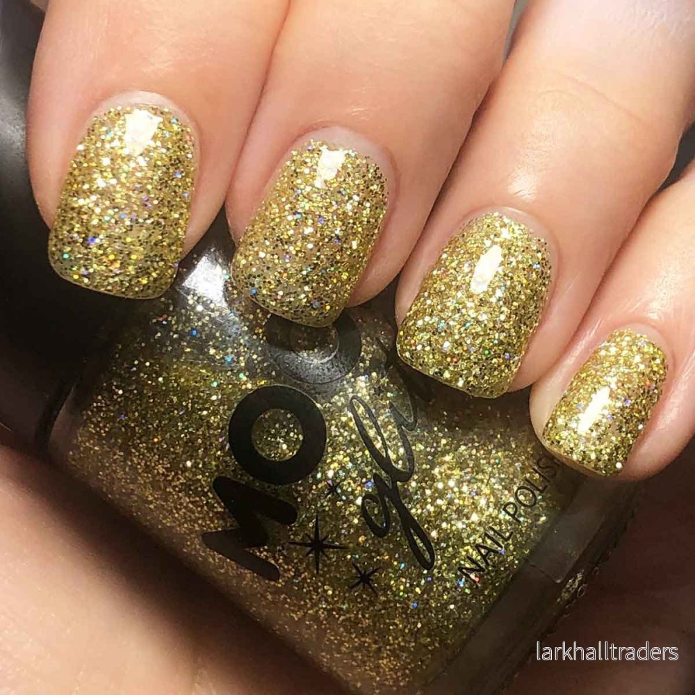 Moon Glitter Holographic Nail Polish, gold 14 ml Moon Glitter Holographic Nail Polish, gold 14 ml