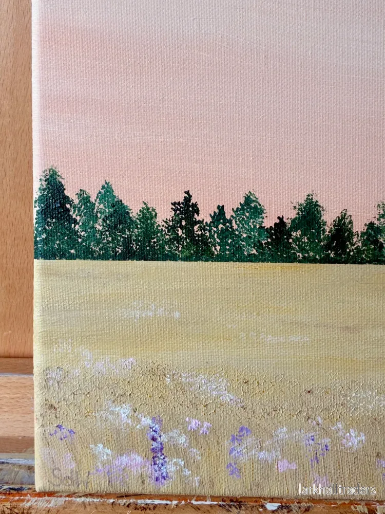 ”Midsummer Eve” Original målning - Bild 3
