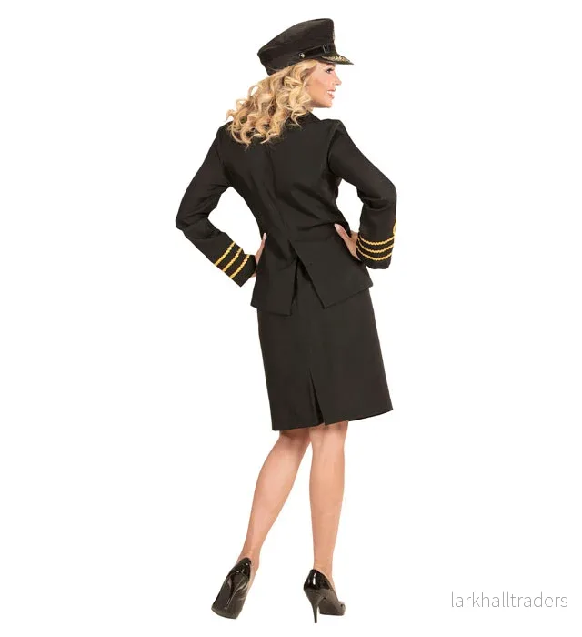 Kostym, Navy officer dam - Bild 2