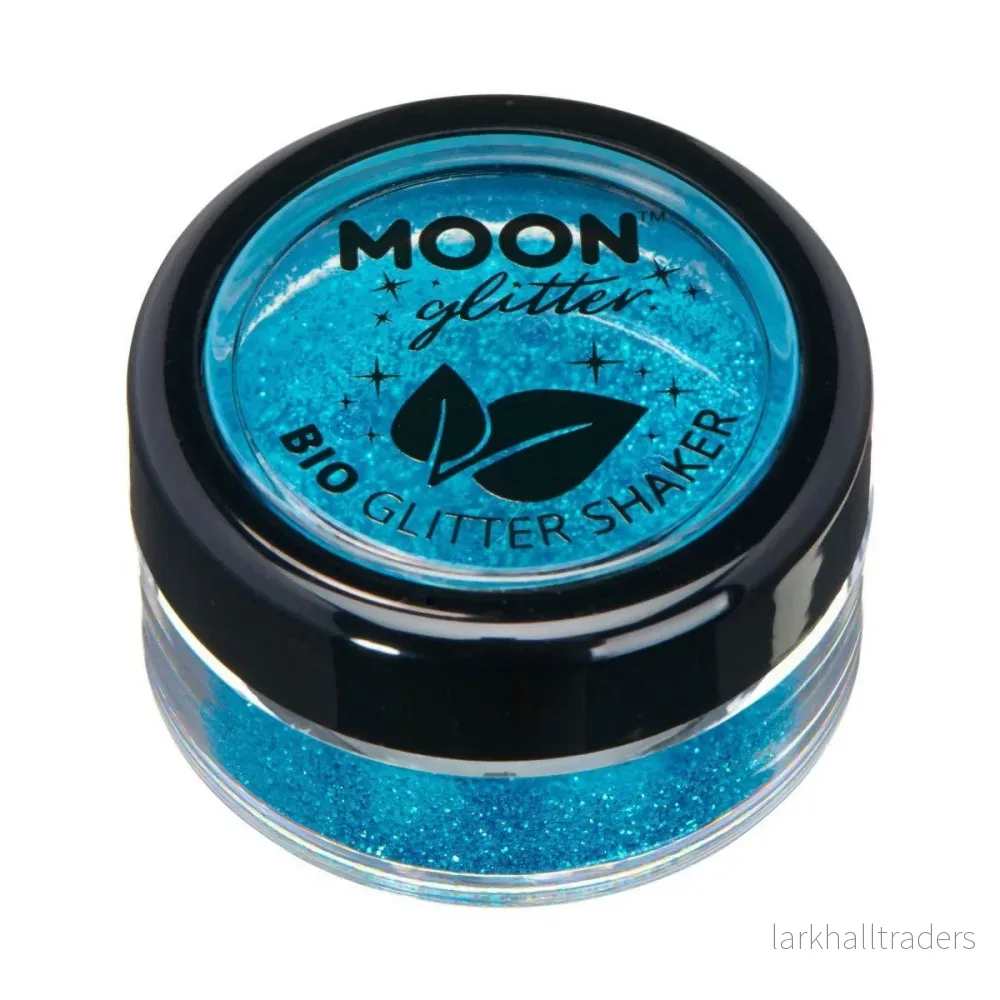 Moon Glitter Bio Glitter Shakers, blue 5 g