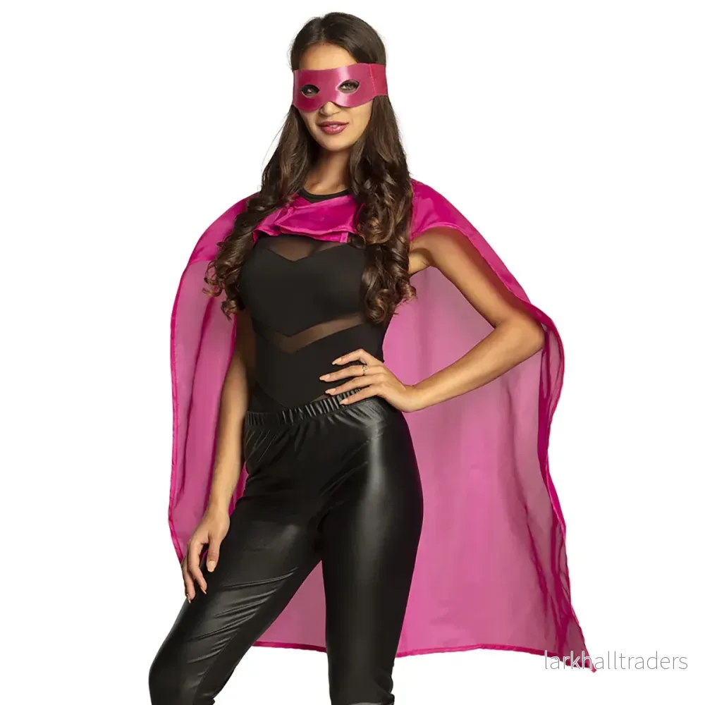 Maskeradset, superhjälte rosa - Bild 2