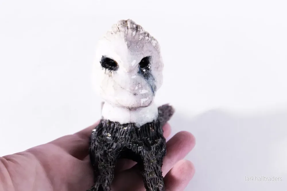 Handgjord raku skulptur: Rufus - Bild 2