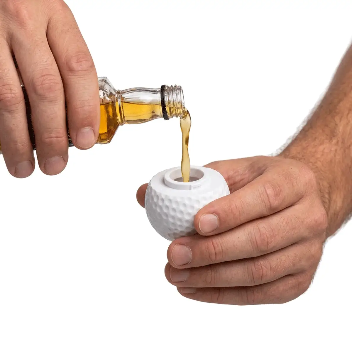 Shotglas, golfboll Shotglas, golfboll
