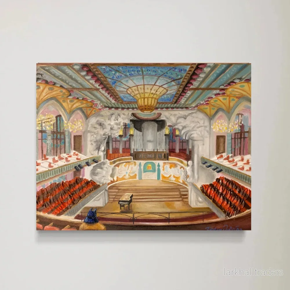BatVader at Palau de la Musica Catalana, Barcelona