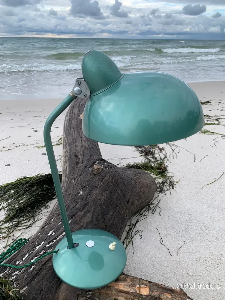 Helo vintage lampa - Grön