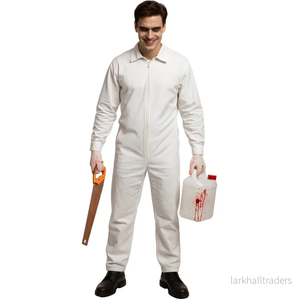 Dräkt, vit overall Dräkt, vit overall