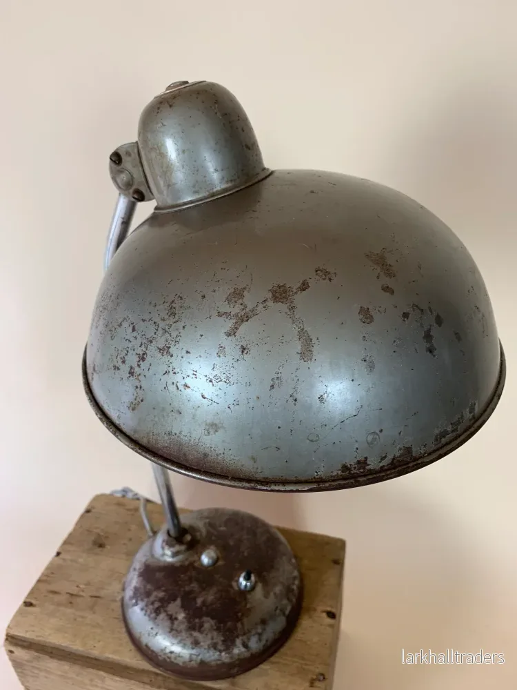 Helo bordslampa med mycket vacker patina - Bild 3