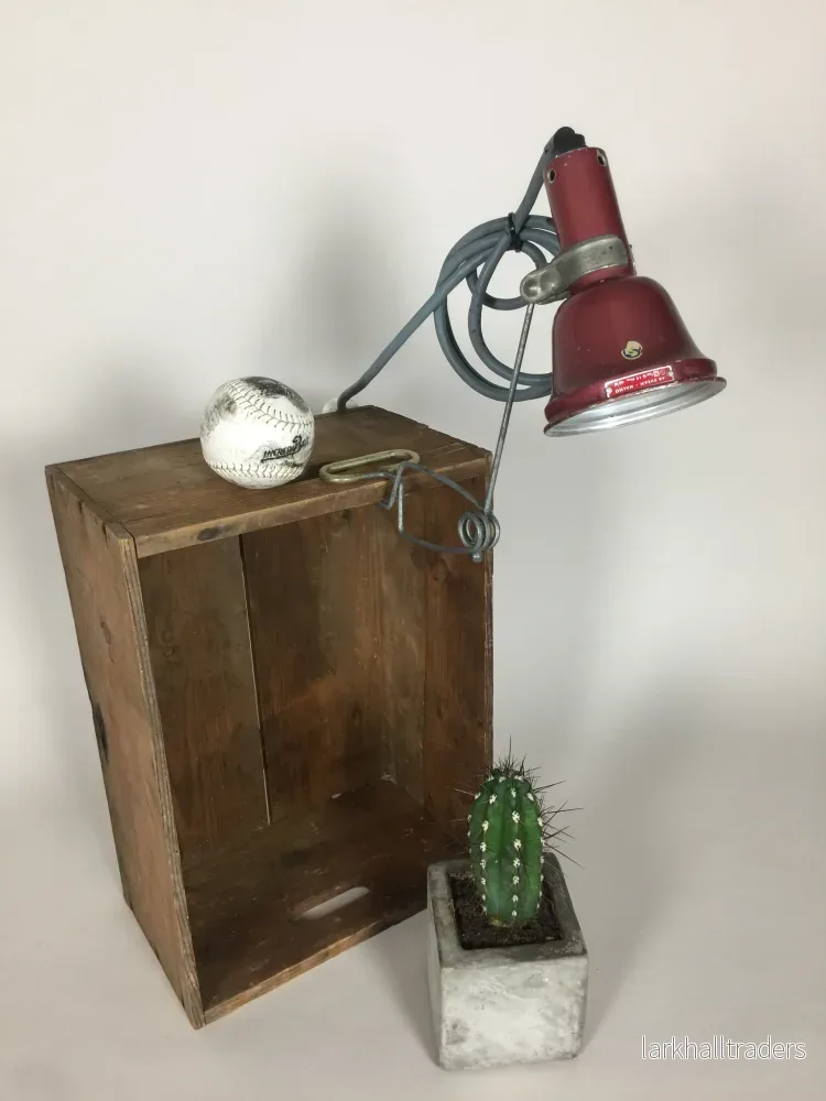 Industriell och rå klämlampa från Sverige - Bild 3