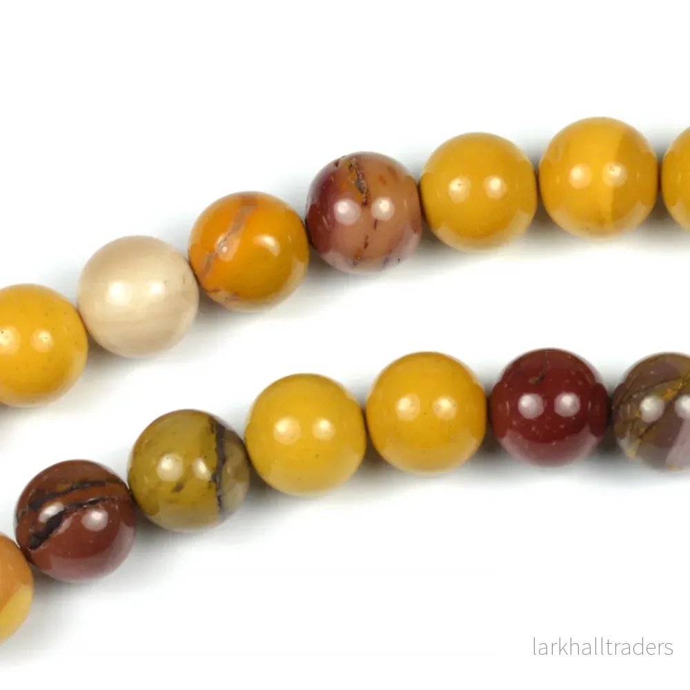 Yolk stone pärlor, 8mm Yolk stone pärlor, 8mm