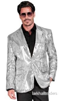 Discokavaj paljett silver