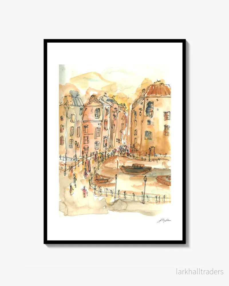 Fall in Amsterdam Print Fall in Amsterdam Print