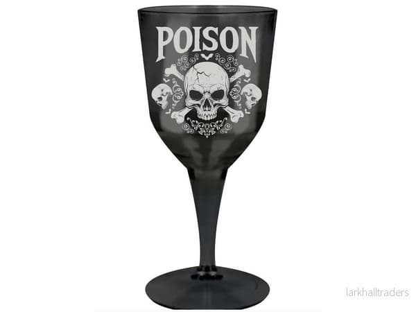 Vinglas i plast, poison 19 cm Vinglas i plast, poison 19 cm