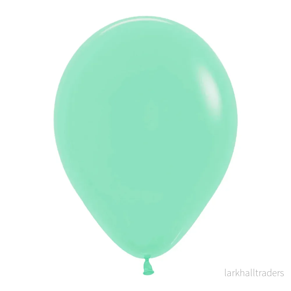 Ballonger, matta grön pastell 10 st - Bild 3