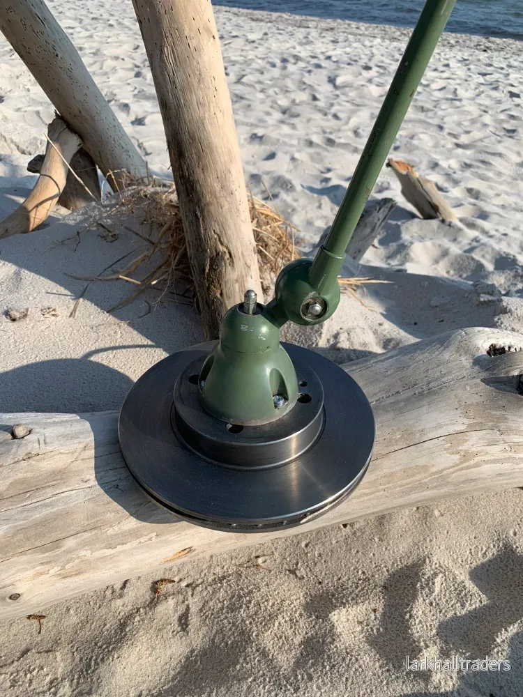 Jieldé bord/vägglampa - Grön med 2 armar - Bild 3