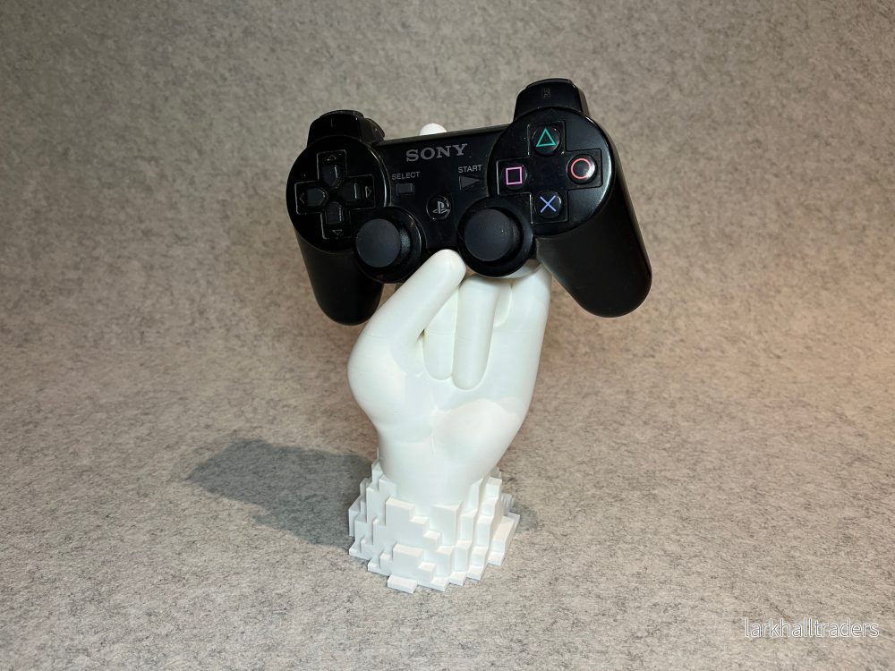 Handkontrollställ med pixelhand – Xbox/PlayStation