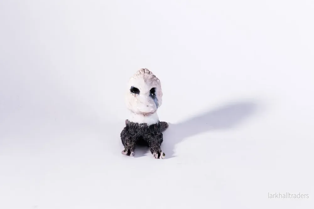 Handgjord raku skulptur: Rufus