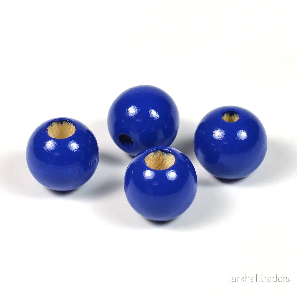 Säkerhetspärlor, 12mm, mörkblå, 6st Säkerhetspärlor, 12mm, mörkblå, 6st