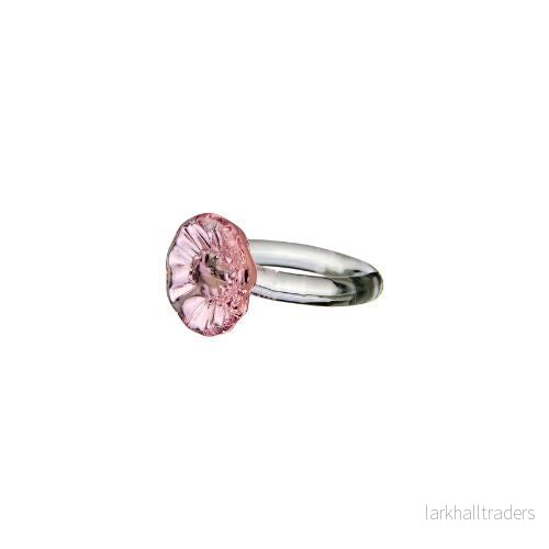 CARINA Servettring, Rosa/klar CARINA Servettring, Rosa/klar