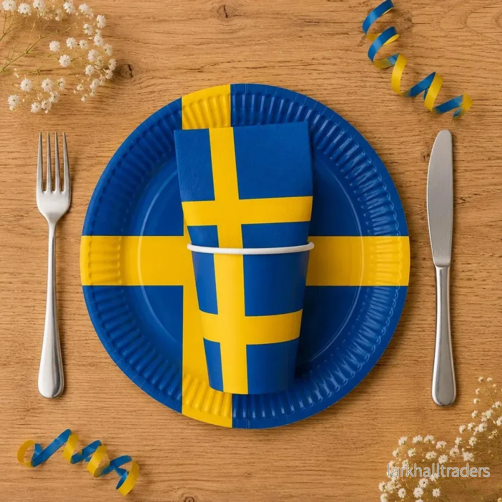 Servetter, Sverige 33x33 cm 20 st - Bild 2