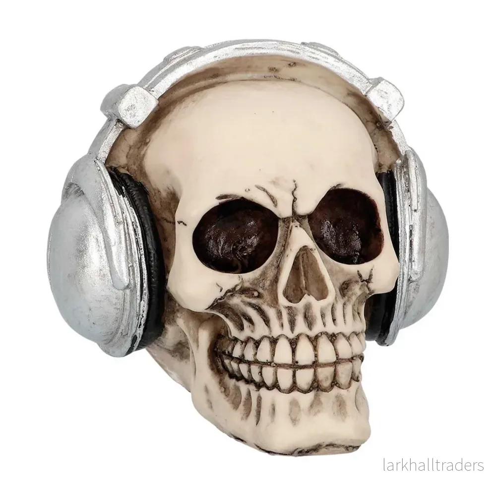 Dödskalle, Headphones 14×12.5×12 cm Dödskalle, Headphones 14×12.5×12 cm