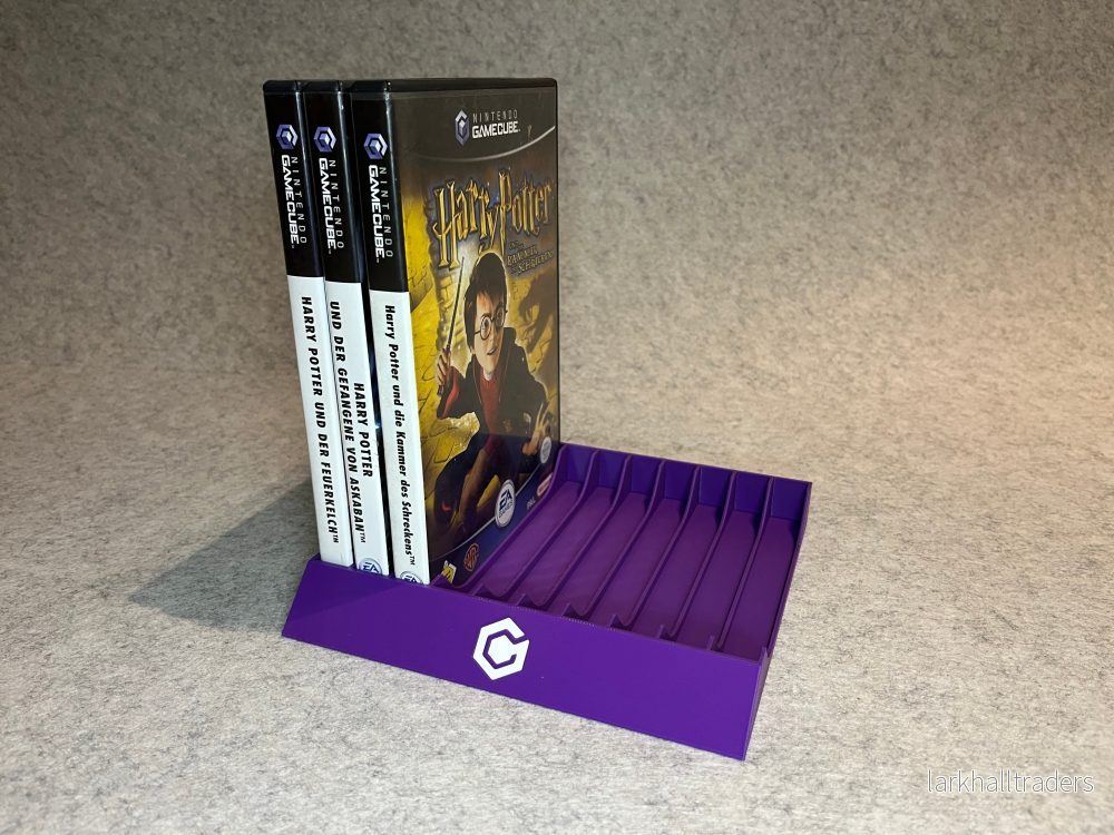 Spelställ för 10 Nintendo GameCube spel Spelställ för 10 Nintendo GameCube spel