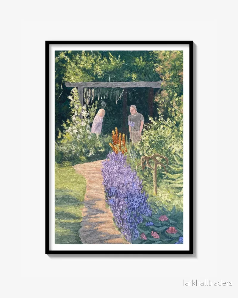 A Walk In The Garden - Poster