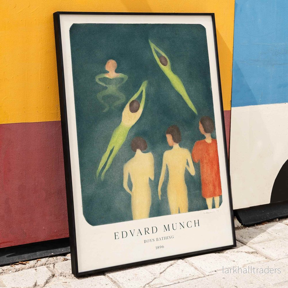 Badande pojkar Poster Badande pojkar Poster