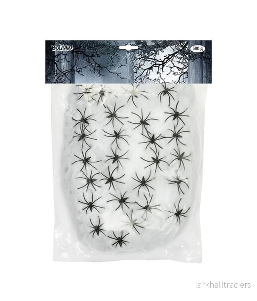 Spindelnät, vit 500 g Spindelnät, vit 500 g