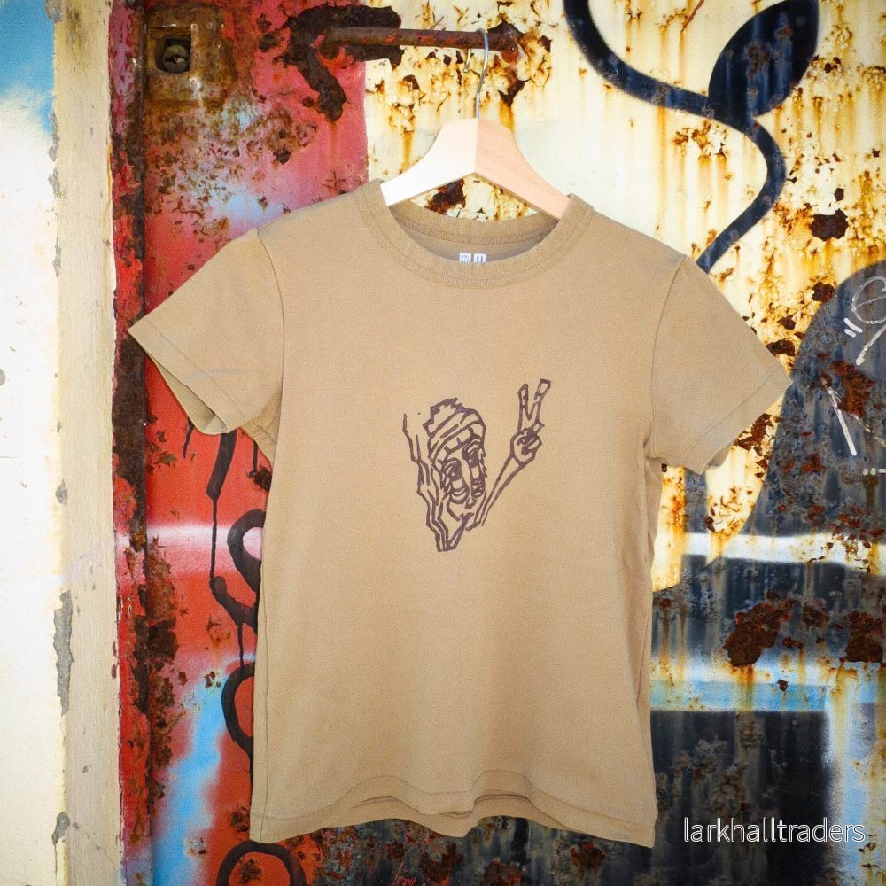 Smokey Dude tee – Handtryckt T-shirt Smokey Dude tee – Handtryckt T-shirt