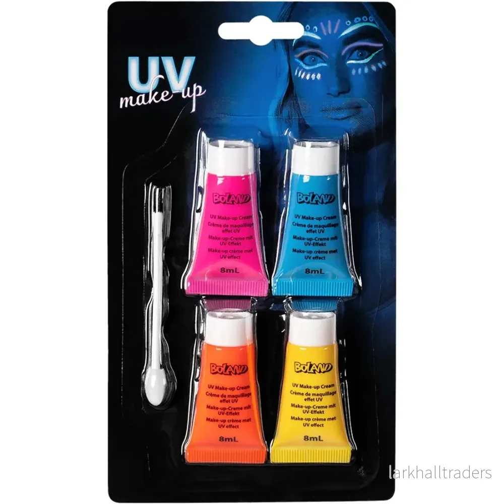 Sminkset, UV 4 färger Sminkset, UV 4 färger