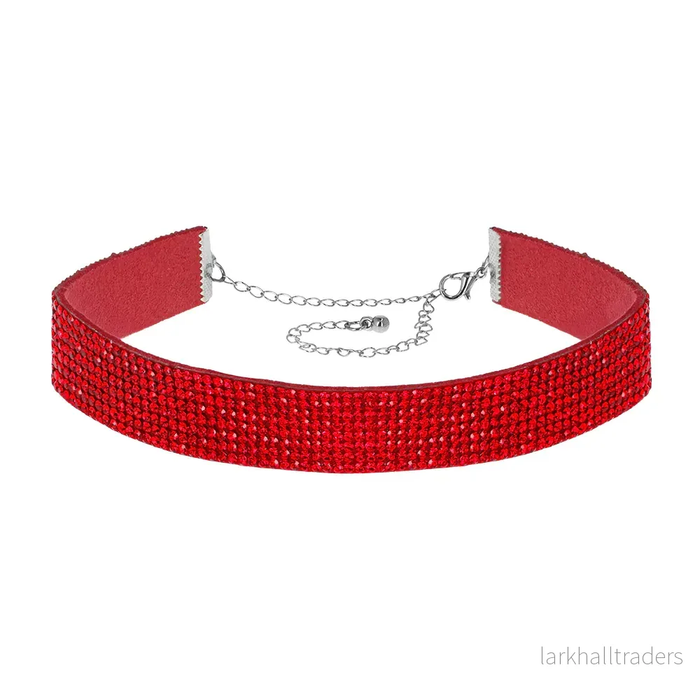 Choker, crystal red Choker, crystal red
