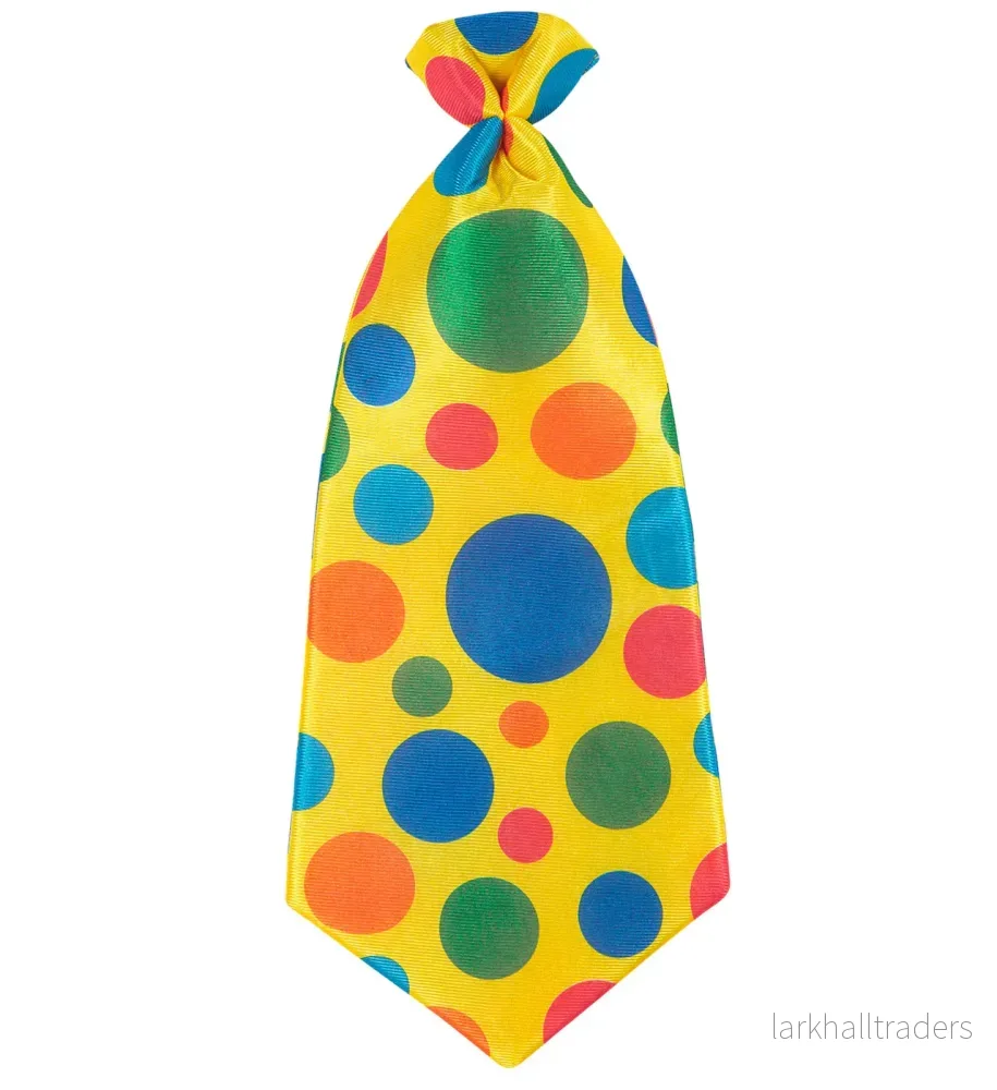 Jätteslips, clown Jätteslips, clown
