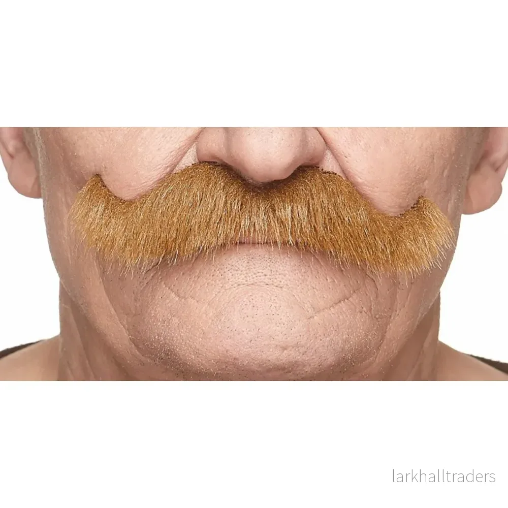 Mustasch, sheriff kastanj