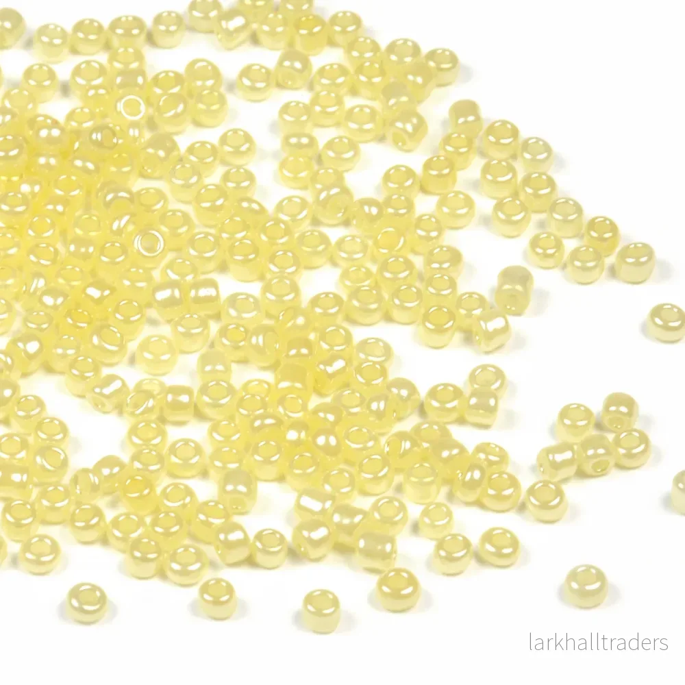 Seed Beads, 2mm, ceylon champagne, 30g Seed Beads, 2mm, ceylon champagne, 30g