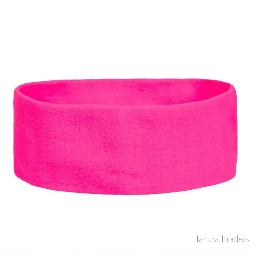 Pannband, neon rosa