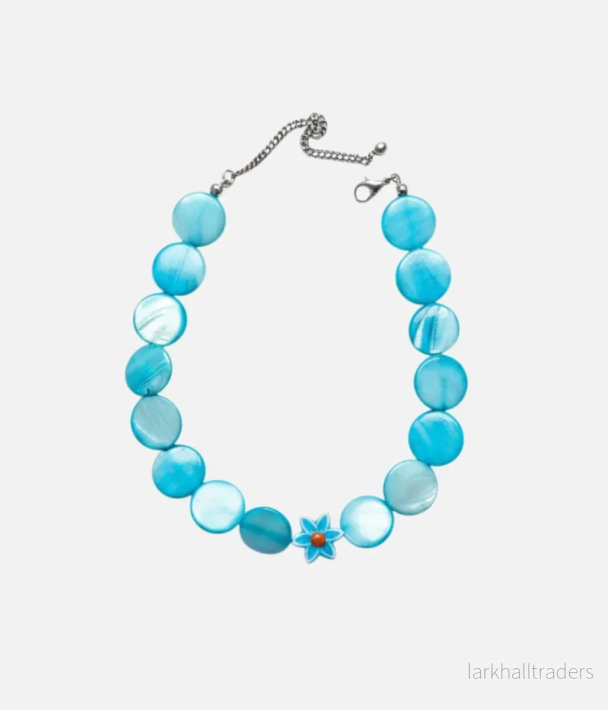 Blomma & Blå Choker Blomma & Blå Choker