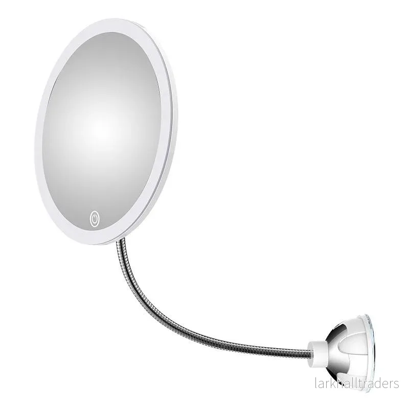 Sminkspegel LED 10 x zoom med sugpropp och flexibel arm Sminkspegel LED 10 x zoom med sugpropp och flexibel arm