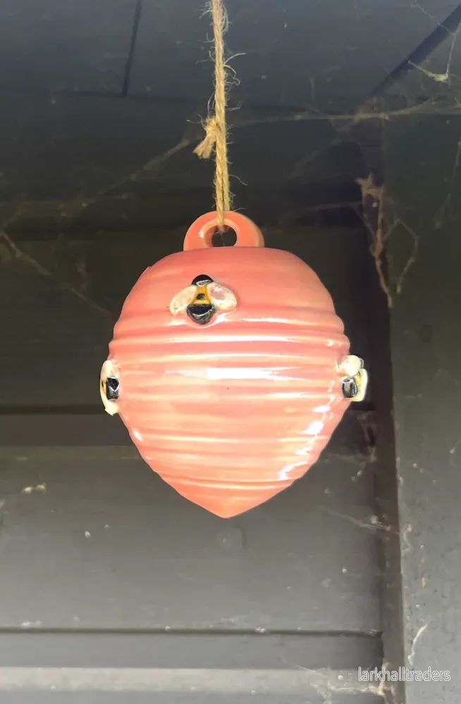 Keramik getingbo prydnad - Rosa - Bild 3