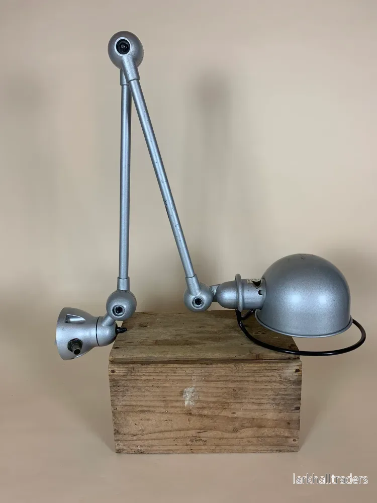 Jieldé vägglampa med två armar - Grå - Bild 2