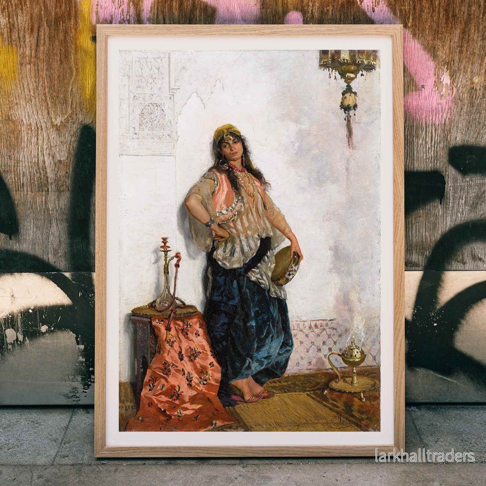 Orientalisk dansös Poster