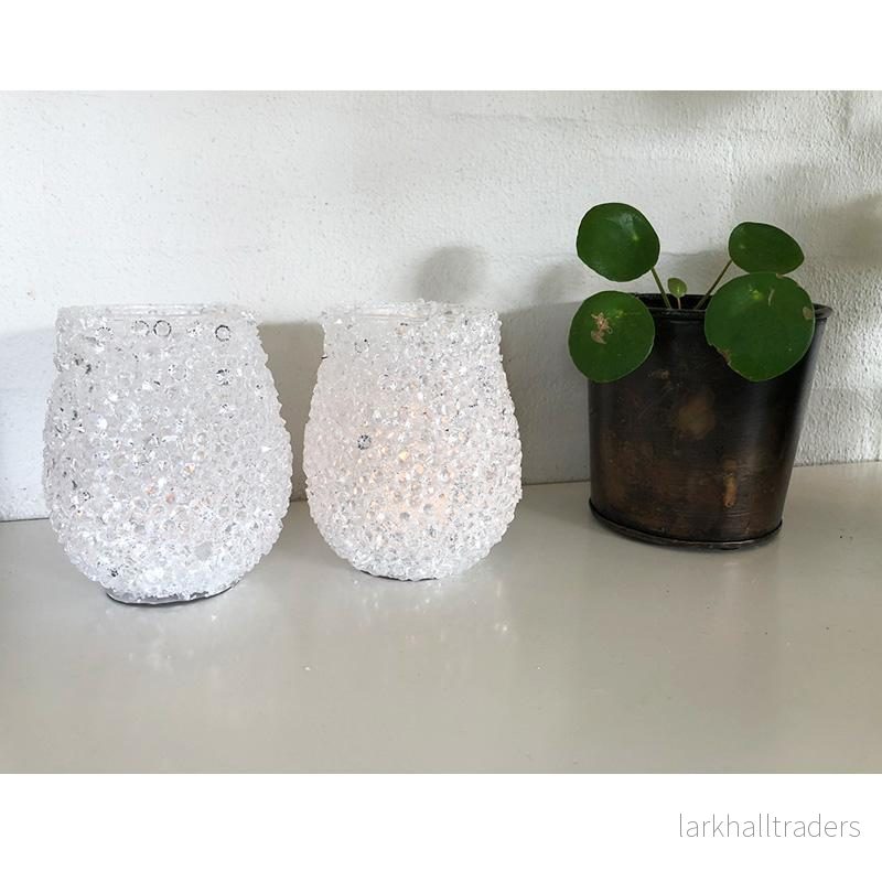 Värmeljushållare i Glas (2 st) Från SIA Home Fashion - Bild 2
