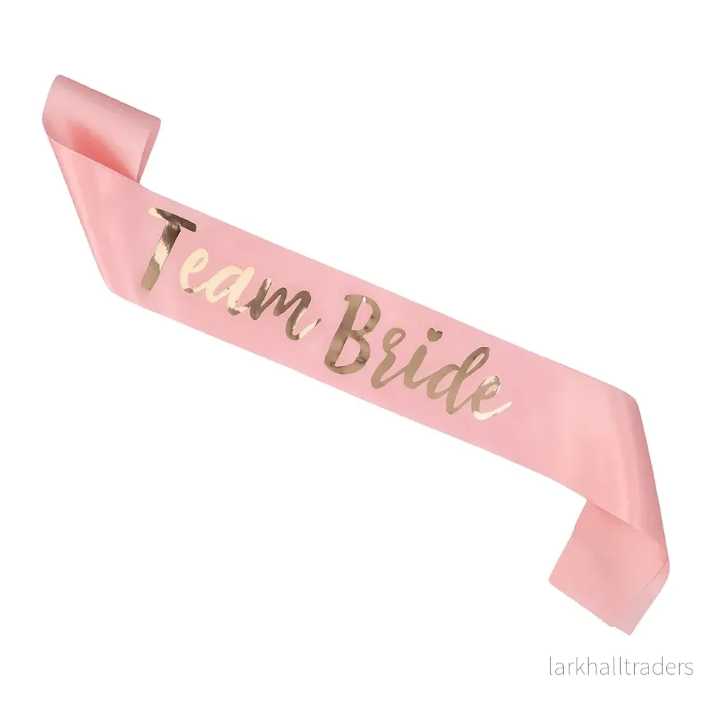 Ordensband, team bride rosa 80 cm - Bild 2