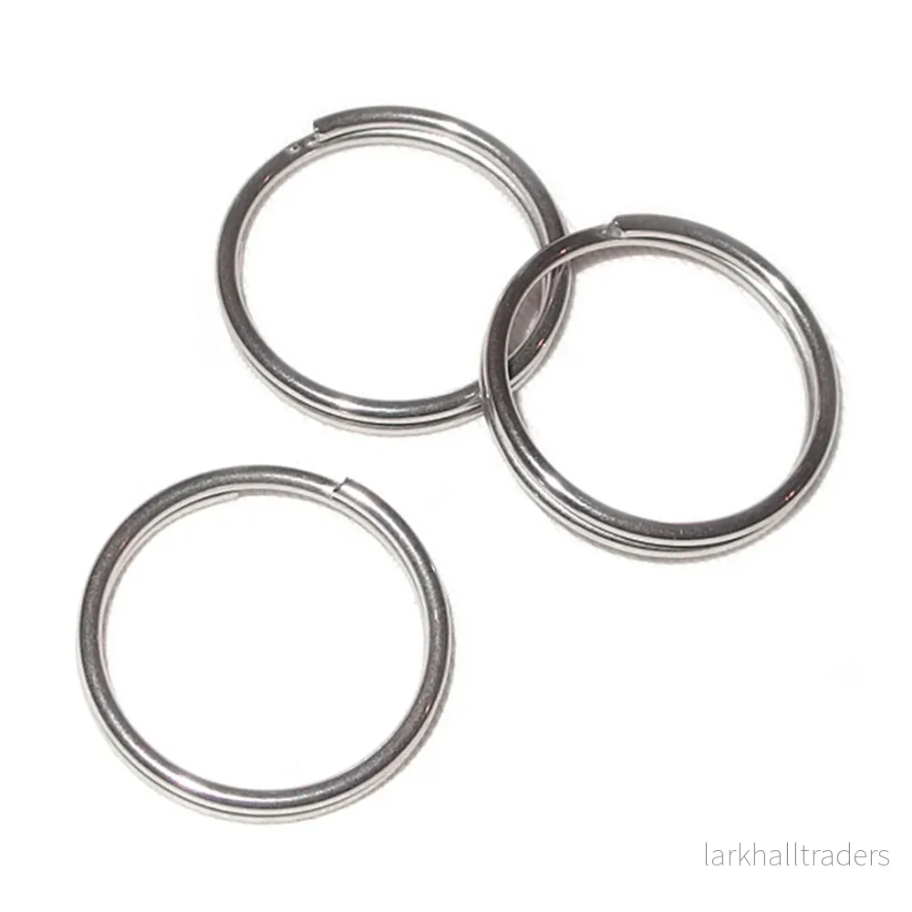 Nyckelring i rostfritt stål, 26mm Nyckelring i rostfritt stål, 26mm